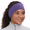 Heather Purple, variant on Tempo Running Headband | Ear Protection | Moisture Wicking Headband - heather grey