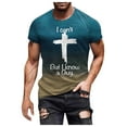 thumbnail image 4 of Playeras Deportivas Para Hombre, Camisa Con Degradado Teñida, Fresca Y Fina, Transpirable, Con Cuello Colgante, 4 of 6
