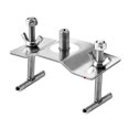 thumbnail image 1 of Colaxi Base de Parapluie en Acier Inoxydable, Support de Montage Robuste, Support de Parapluie de Pêche pour Radeau, Planches de Bois, Pont Flottant Extérieur, Filetage 12 mm, 1 of 8