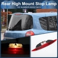 thumbnail image 3 of Luz de freno LED de tercera posición Unique Bargains para Renault Modus 2004-2012, carcasa de plástico impermeable roja, 3 of 7