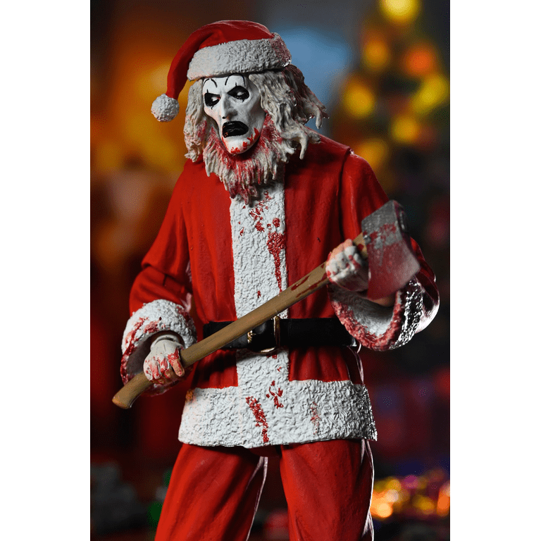 サウンドサンタ　ハーレイダビッドソン Terrifier - Ultimate Bloody Santa Suit Art the Clown 7-Inch Scale