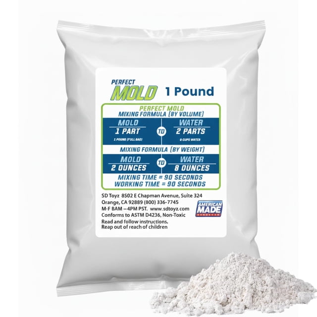 Material de moldeo Perfect Mold Alginate 454 g para vaciado de vida