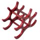 thumbnail image 1 of Botellero de madera para vino tinto, soporte para 6 botellas, 1 of 14