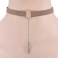 thumbnail image 5 of Choker Collar Chain Pendant Necklace Party Prom Fancy Elegant Decor Coffee---Product code 46235, 5 of 5