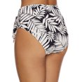 thumbnail image 2 of Women's Bleu Rod Beattie UO22572 Urban Oasis High Waist Tie Draped Swim Bottom (Black 4), 2 of 2