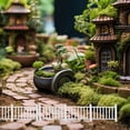 thumbnail image 2 of 8Pcs Miniature Landscape Decoration White Rectangular for Doll House Decoration ABS Material, 2 of 9