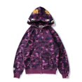 thumbnail image 1 of Chandail à Capuchon Bape Shark, Marque Mode, Cardigan à Fermeture Éclair Intégrale, Veste avec Poches, 1 of 5