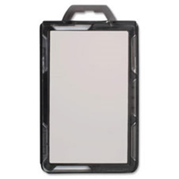Framed RFID Blocking Badge Holders 2 Badge Horizontalzontal/Vertical 20 Pack BLACK ()