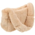 thumbnail image 6 of HERFIER Fluffy Brown Plush Shoulder Bag - Fashionable Purse, 6 of 9