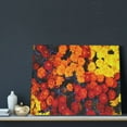 thumbnail image 3 of Fuzoiu Marigold Flowers In Different Colors Print Canvas Wall Art for Bathrooms,Wall Decor for Bedroom,Framed Artwork for Wall,Modern Wall Decorations Prints Picture for Kitchen Home, 3 of 6