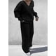 thumbnail image 5 of Conjunto Deportivo Mujer PRETTYGARDEN Cuello en V Negro Talle M, 5 of 6
