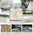 thumbnail image 6 of Yayeee Ashtray with Lid for Cigarette Smokeless Stainless Steel Home Ash Holder, Polka Dot, 6 of 7