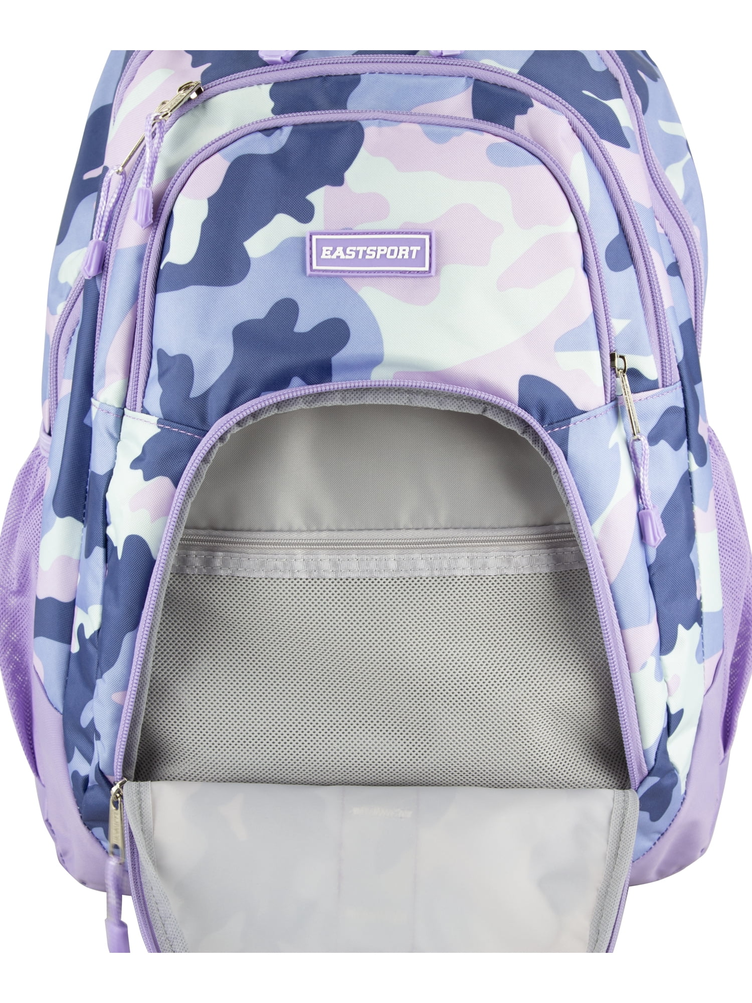Eastsport Unisex Rally Sport 2.0 Backpack, Purple Army Camo