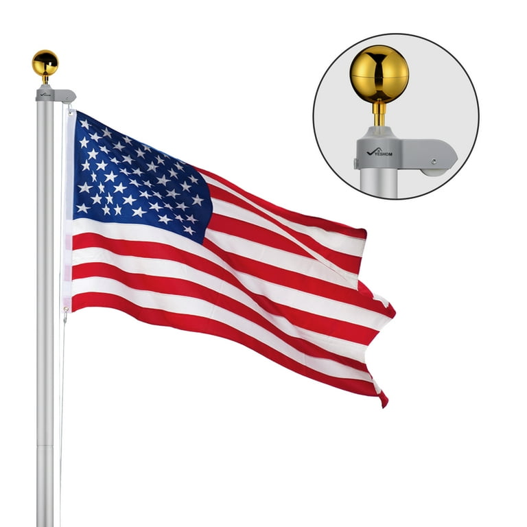 Anley 2-Pack Halyard Rope Cleat Metal Flag Pole Cleat in the Flag