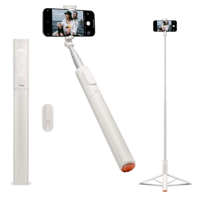 Trípode para Cámara Spigen 57" Selfie Stick de Apertura Automática con Control Remoto