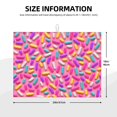 thumbnail image 2 of Fotbe Colorful Donuts 1 Alfombrilla de Secado para Cocina con Estampado, 18x24 Pulgadas, 2 of 7