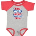 thumbnail image 3 of Inktastic Cousins Crew Red White and Blue 4th of July Boys or Girls Baby Bodysuit, 3 of 5