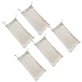 thumbnail image 4 of MasteelfCA 1 Set 5Pcs Microfiber Glasses Bags Drawstring Sunglasses Pouches (White), 4 of 8