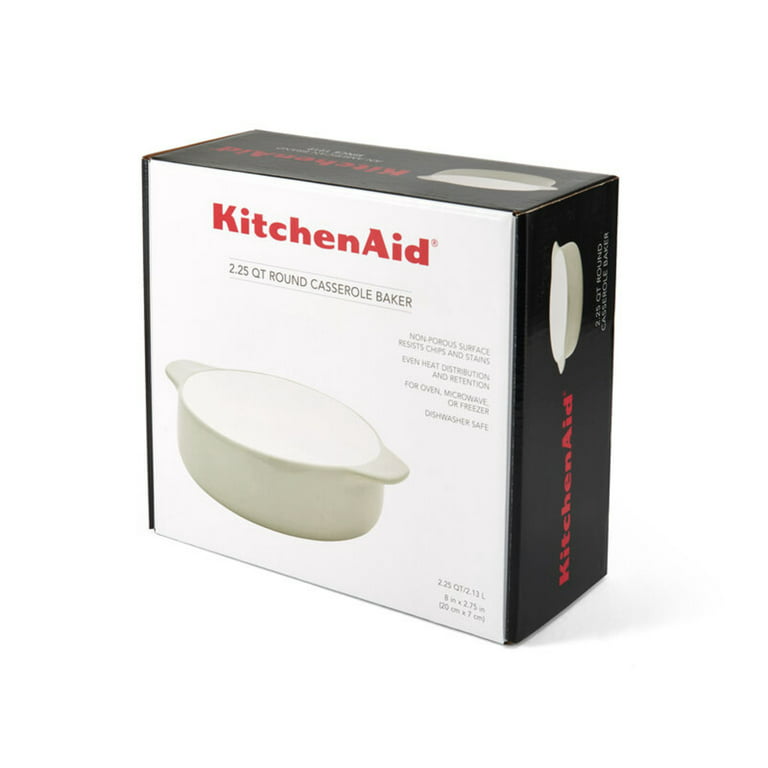 KitchenAid Streamline Ceramic 4.2 Quart Casserole Bakeware Various