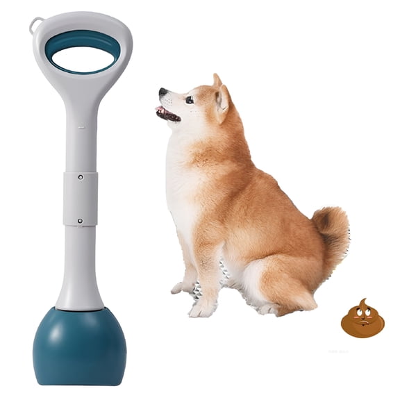 ACDANC Foldable Dog Poop Scooper Lightweight Removal Picker Rake Portable Claw Pooper Scooper for Small Medium Dogs