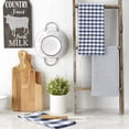 thumbnail image 4 of DII Navy/Off White Dishtowel Set, 4 of 8