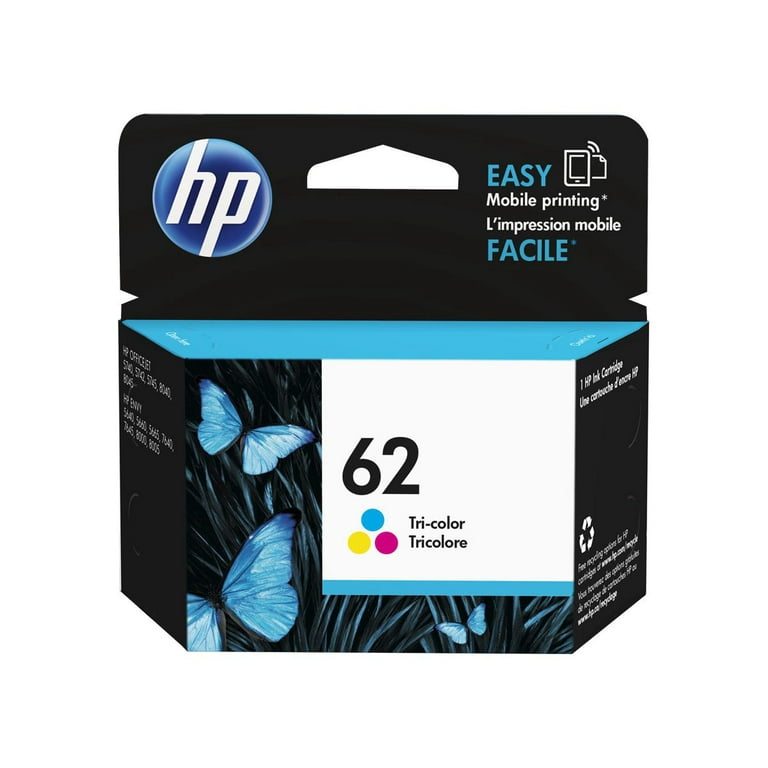 HP Original 62XL Black / 62 Tri-Color Ink Cartridges (2-Pack