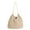 Beige, variant on Luxtrada Crochet Bags for Women - Summer Beach Tote, Crochet Mesh Beach Tote Bag Shoulder Bag Aesthetic Hippie Knit Bag (Coffee)