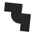 thumbnail image 4 of Xuanheng Color Enhancement Barber Card Reusable Beard Line up Tool for Barber Styling W Shape, 4 of 7