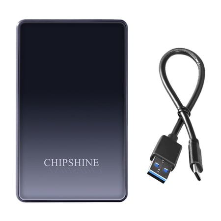lanema 2.5inch External Cover for Case USB 3.1 SSD Type C to Sata for Case Hard Drive E