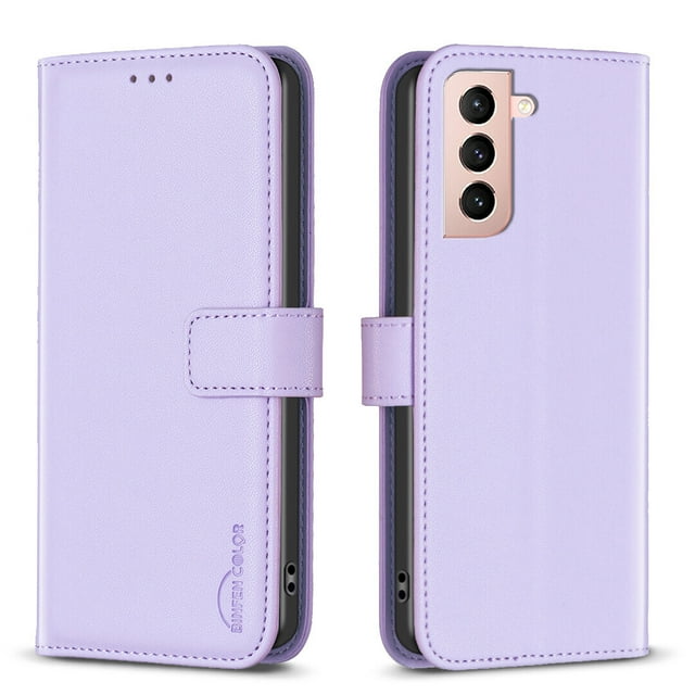 Compatible with Samsung Galaxy S21 5G Wallet Case with Card Slots Magnetic Closure Flip Folio Cover