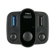 thumbnail image 3 of NURATIT Bluetooth 5.0 Car FM Transmitter, Wireless Bluetooth Car Adapter Kit, Handsfree Calling, MP3 Player, Support U Disk/TF Card, , Compatible with iPhone/Android, 3 of 9