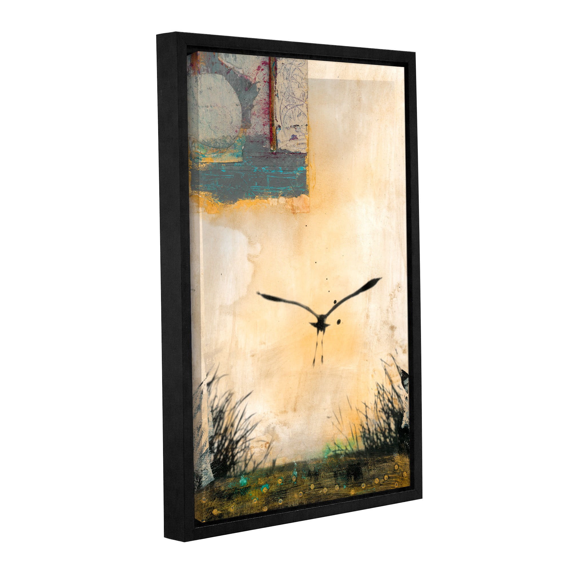 ArtWall Elena Ray "Good Morning" Gallery-Wrapped Floater-Framed Canvas