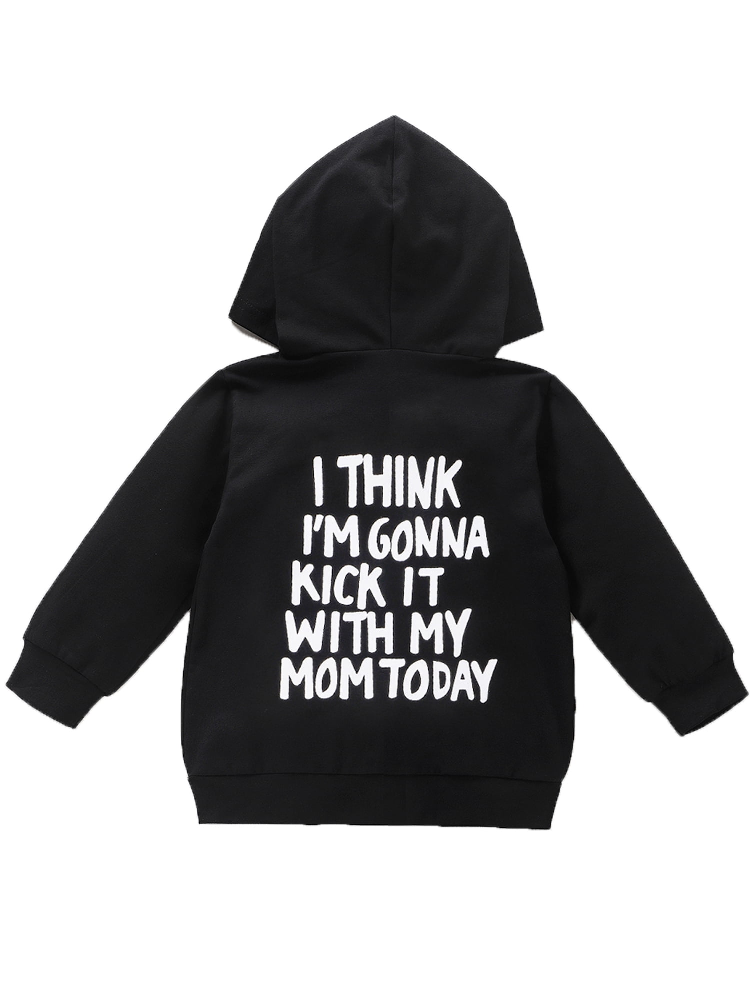 Kids Baby Boy Girl Hooded Sweatshirt Tops Casual Hoodie with Pocket Fall Winter