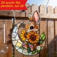 thumbnail image 6 of SIYTUAU Easter Acrylic Bunny Hanging Door Window Garden Hanging Decoration Holiday Decorations Props With Sleek Design And Clean Lines, 6 of 9