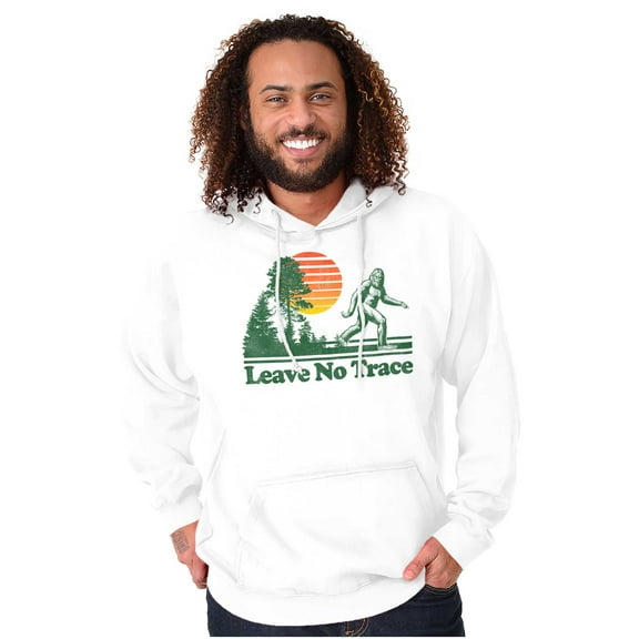 Leave No Trace Urban Legend Sasquatch Unisex Plus Fleece Graphic Hoodie Brisco Brands 2X