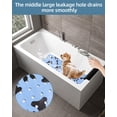 thumbnail image 3 of Alfombra de baño para perros LynxLink, antideslizante, para mascotas, azul, 3 of 7