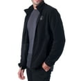 thumbnail image 6 of Hammer Anvil Mens Full Zip Up Polar Fleece Jacket Lightweight Warm Zipper Coat, 6 of 7