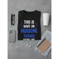 thumbnail image 3 of Awesome Teacher Looks Like T-Shirt Women -Smartprints Designs, Female XX-Large, 3 of 4