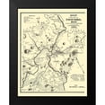 thumbnail image 2 of Pendleton 15x18 Black Modern Framed Museum Art Print Titled - Concord Massachusetts - Pendleton 1830, 2 of 5