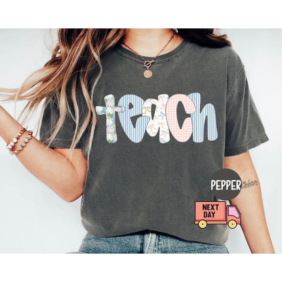 Sam Soft Floral Teacher Shirt Cute Teacher Gift Spring Floral Teacher Tee Gift for Teacher Teaching Shirt Teacher Appreciation Gift