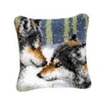 thumbnail image 2 of Housse de Coussin Broderie Crochet DIY pour Loup, 2 of 8