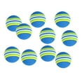 thumbnail image 3 of koolsoo 2x 10Pcs Golf Swing Practice Foam Balls Sponge Indoor Practice Rainbow Balls, 3 of 9