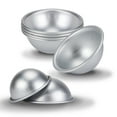 thumbnail image 4 of Molde para pastel de media bola de 8 cm, de aluminio, con forma de hemisferio, para postre, pudín y bikini., 4 of 12