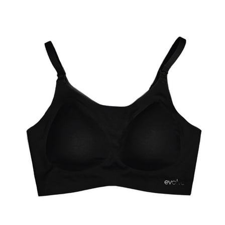 Kiinde Evolve Pumping and Nursing Bra, Black (Large)