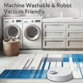 thumbnail image 5 of ODIKA 6'x9' Machine Washable Non-Slip Area Rug, Vista Urban Grid High Traffic Rug, Blue, 248585, 5 of 7