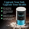 thumbnail image 3 of Aromason0g Low Sodium Sea Salt 13 OZ. | 2-Pack | Saltshaker 100% Natural Fine Grain Dead Sea Potassium Chloride with Dead Sea Salt., 3 of 9