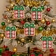thumbnail image 5 of Adorno navideño colgante con forma de tren rojo y campanas, caja de regalo, accesorios para el árbol de Navidad., 5 of 6