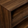 thumbnail image 3 of Console d'Entrée en Bois à 2 Tiroirs - Noyer Foncé, 3 of 7