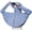 Blue, variant on Women's Ice Silk Cover Up Sun Protection Clothing Trendy Cooling Shawls Wraps Zipped Shrug Arm Sleeves Shoulder Top