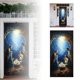 thumbnail image 1 of Cortina navideña para puertas Cubierta para puertas Cubierta decorativa para puertas Tapiz decorativo Cortina para puertas Tapiz para puertas Decoración para fiestas navideñas, 1 of 7